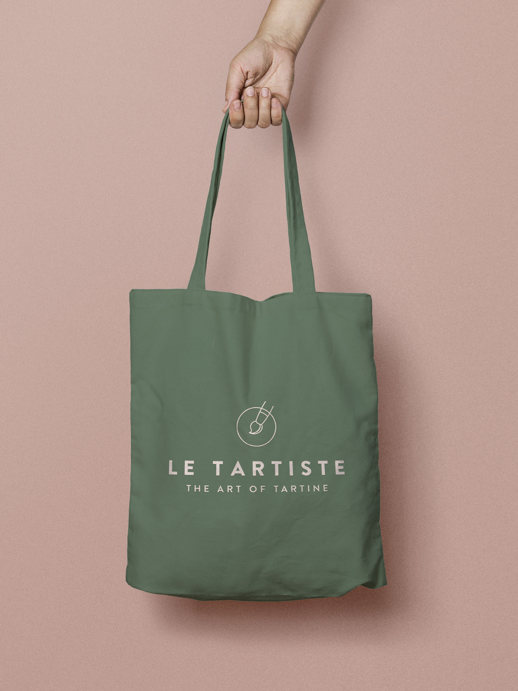 le Tartiste tote bag