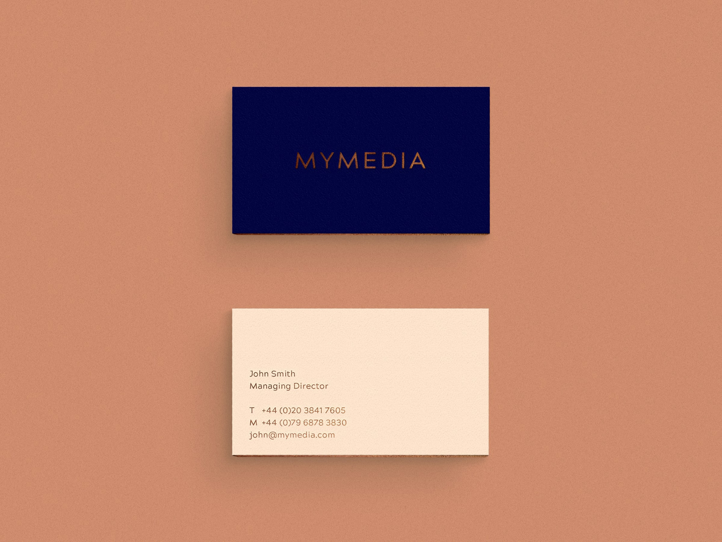 MyMedia business cards